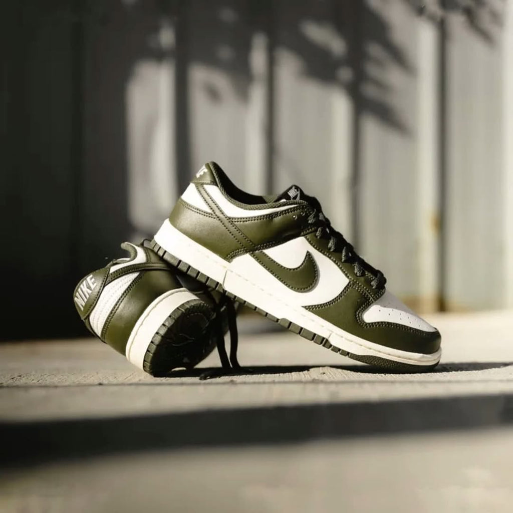 Nike Dunk Low Pale Ivory Cargo Khaki - SKU: HF5441-102