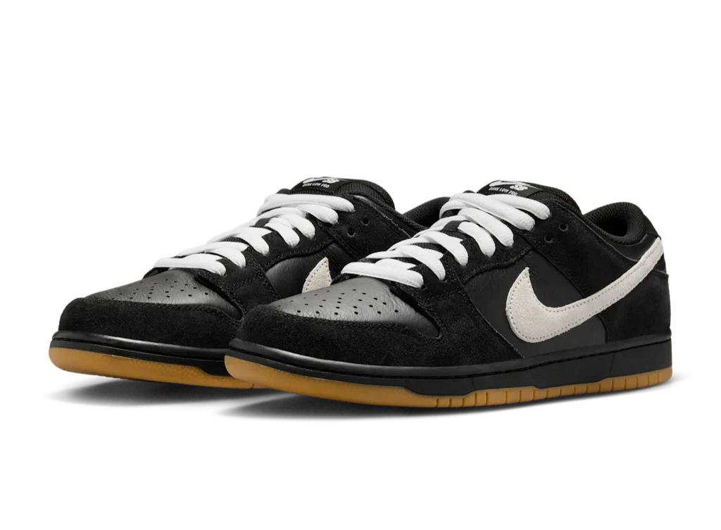 Nike Dunk Low Pro SB Black White Gum - SKU: HF3704-003