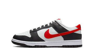 Nike Dunk Low Retro Red Swoosh Panda lateral