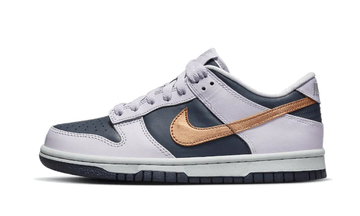 Nike Dunk Low SE Copper Swoosh lateral