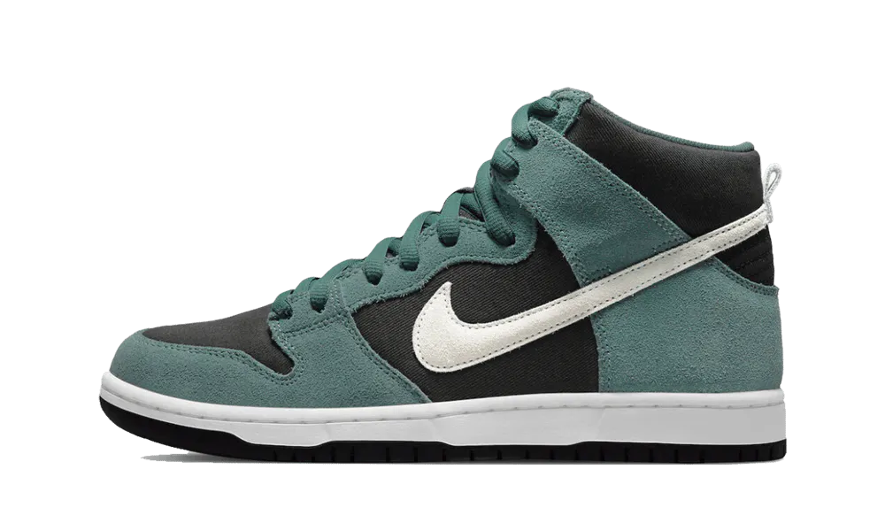 Nike SB Dunk High Green Suede