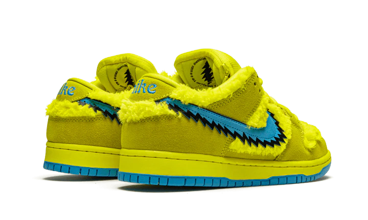 Nike SB Dunk Low Grateful Dead Bears Opti Yellow - SKU: CJ5378-700