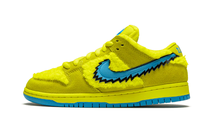 Nike SB Dunk Low Grateful Dead Bears Opti Yellow - SKU: CJ5378-700