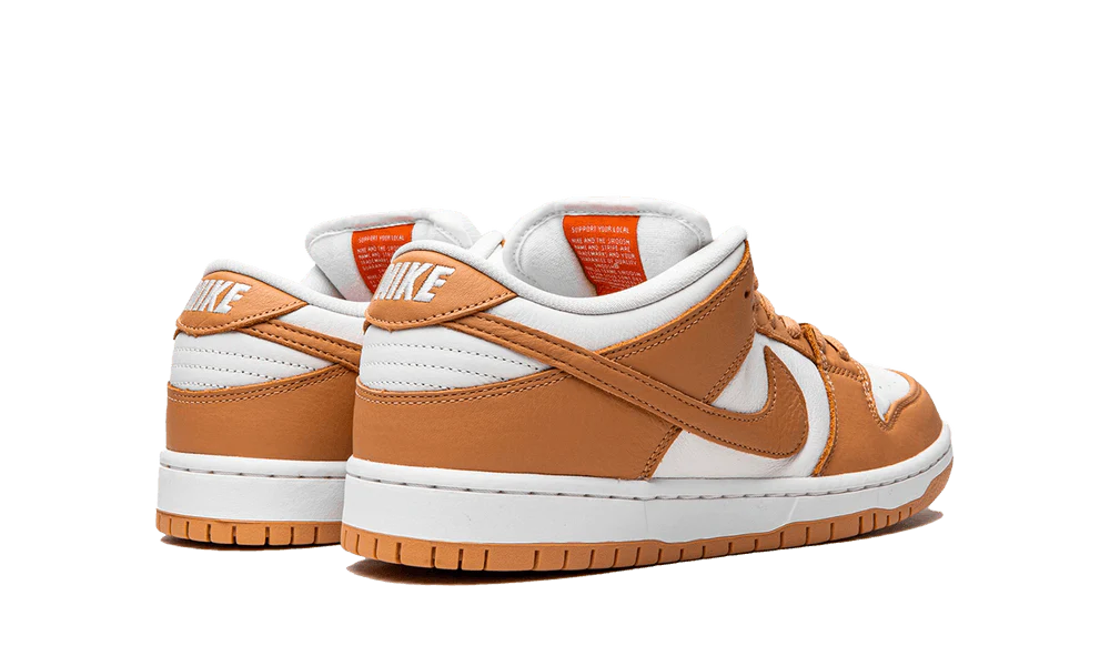 Nike SB Dunk Low Pro ISO Light Cognac back