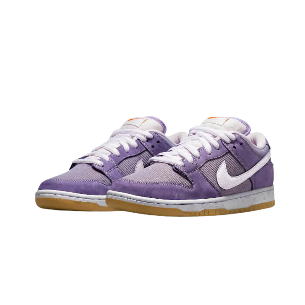 Nike SB Dunk Low Pro ISO &nbsp;Orange Label Unbleached Pack Lilac - SKU: DA9658-500 - frontal