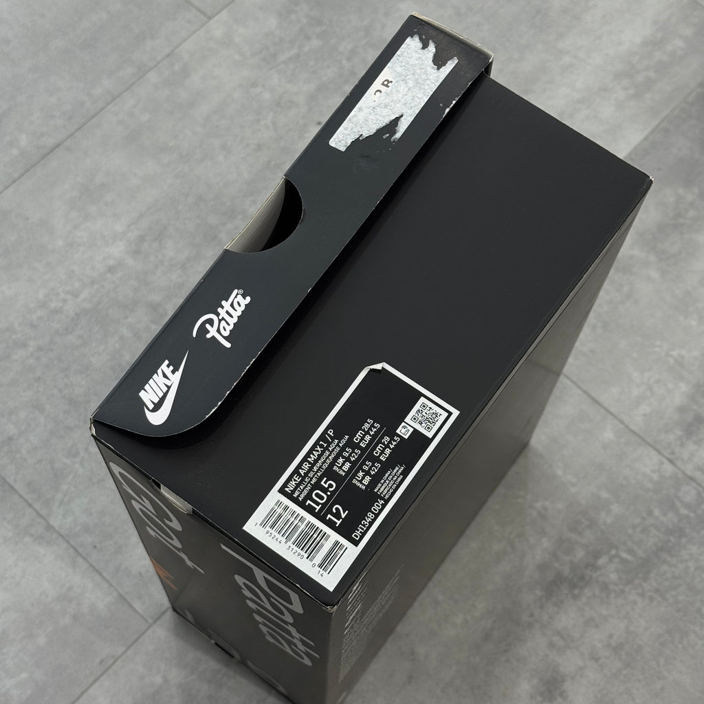 Nike Air Max 1 Patta Waves Noise Aqua (44.5) - Usado