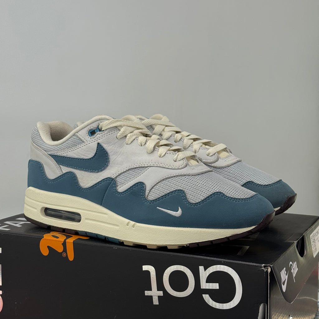 Nike Air Max 1 Patta Waves Noise Aqua (44.5) - Usado