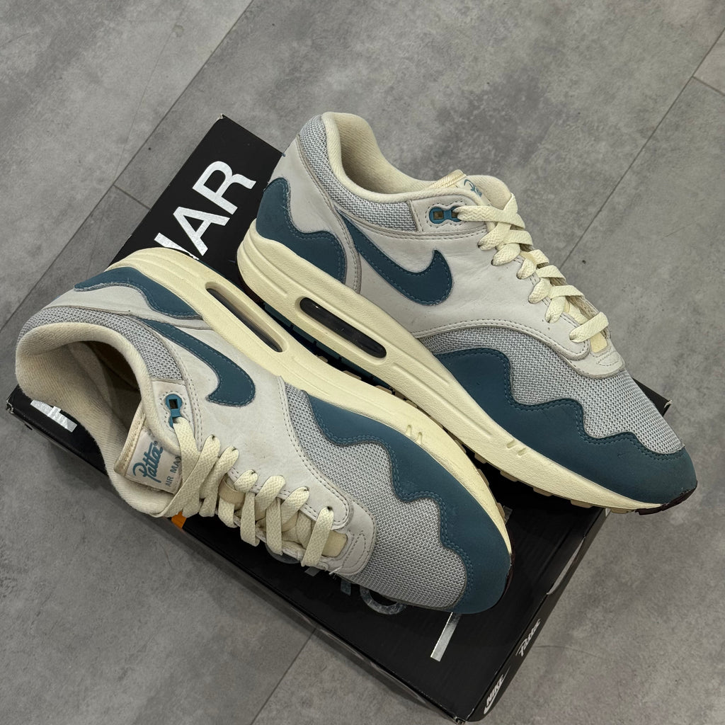 Nike Air Max 1 Patta Waves Noise Aqua (44.5) - Usado