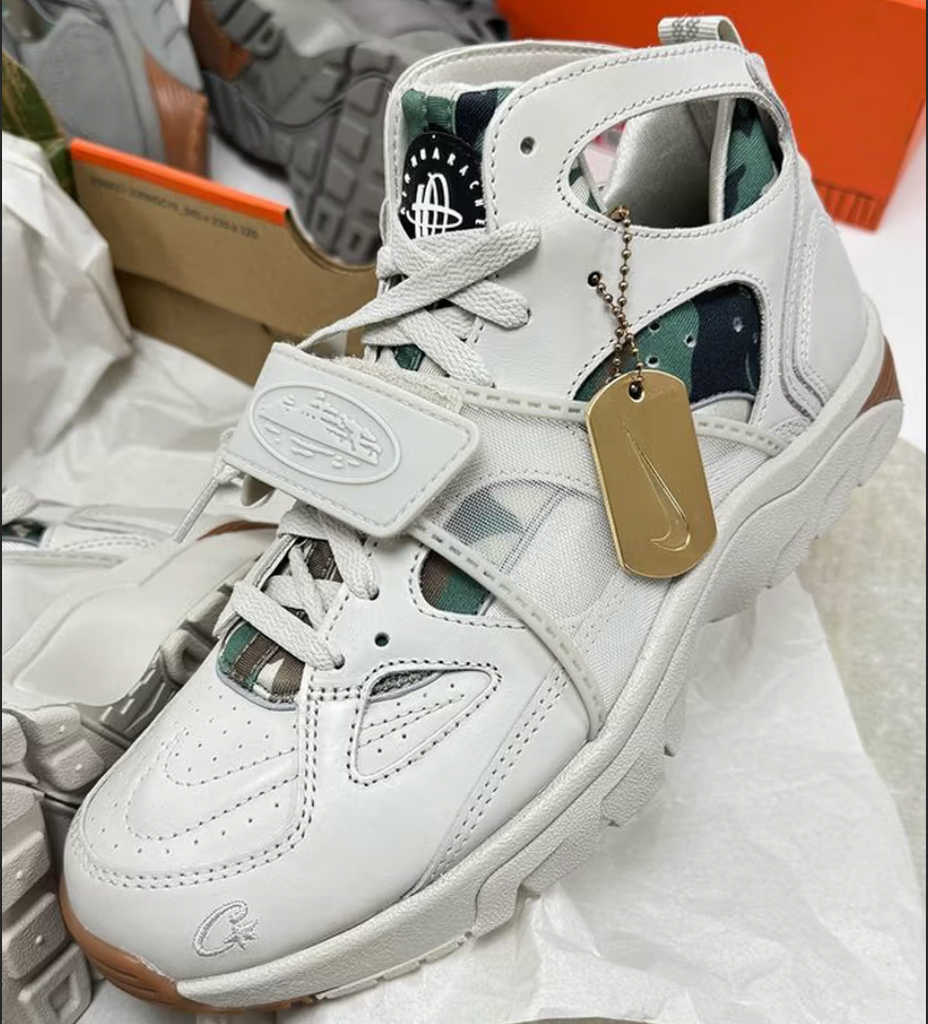 Nike Air Trainer Huarache Corteiz Light Bone - SKU: FQ8793-002