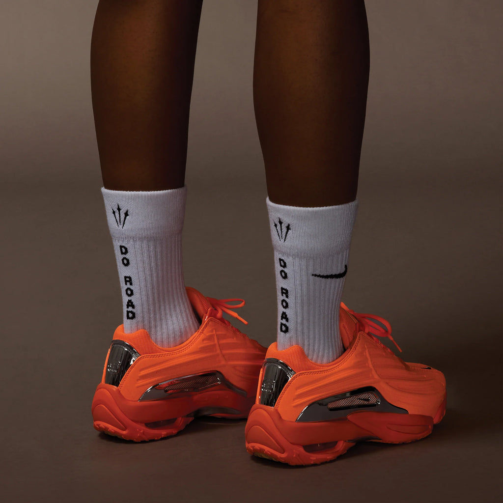 Nike Hot Step 2 Drake NOCTA Total Orange on feet