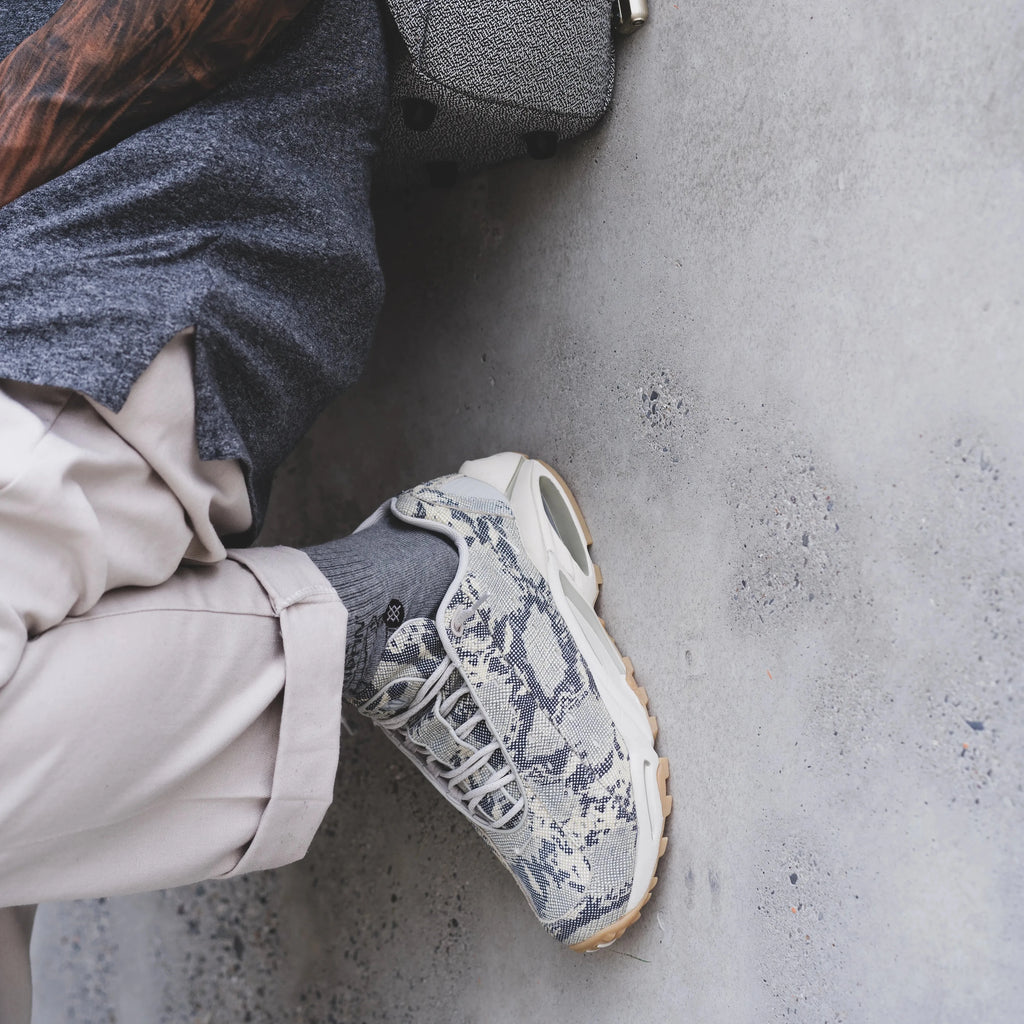 Nike Hot Step Air Terra Drake NOCTA Snakeskin on feet