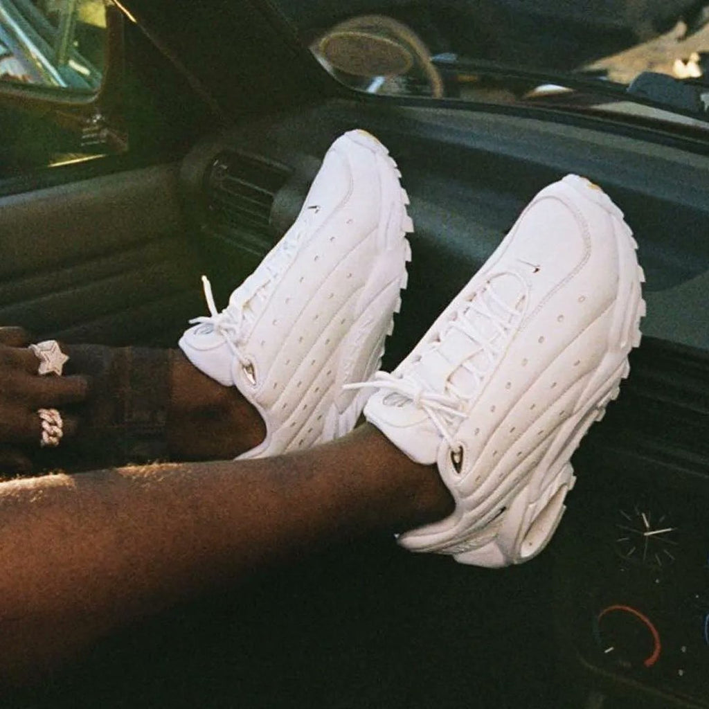 Nike Hot Step Air Terra Drake NOCTA White on feet