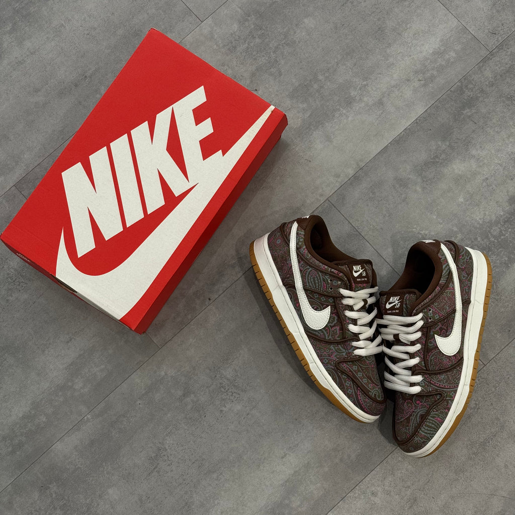Nike SB Dunk Low Pro Paisley Brown (40.5) - Usado