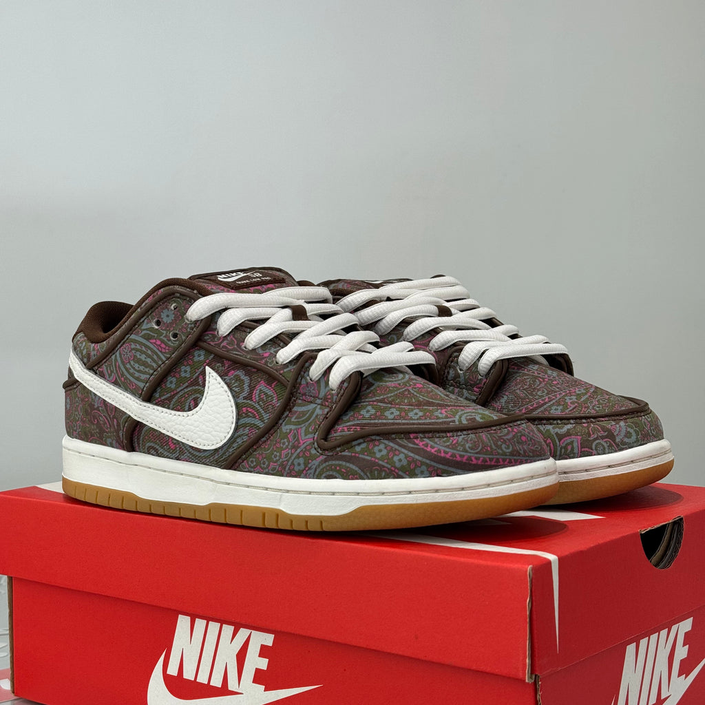 Nike SB Dunk Low Pro Paisley Brown (40.5) - Usado