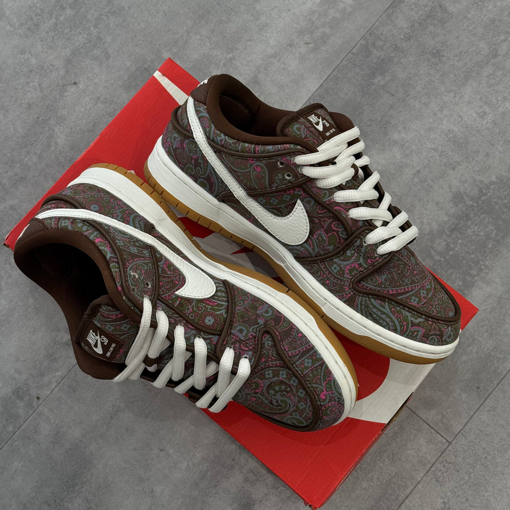Nike SB Dunk Low Pro Paisley Brown (40.5) - Usado