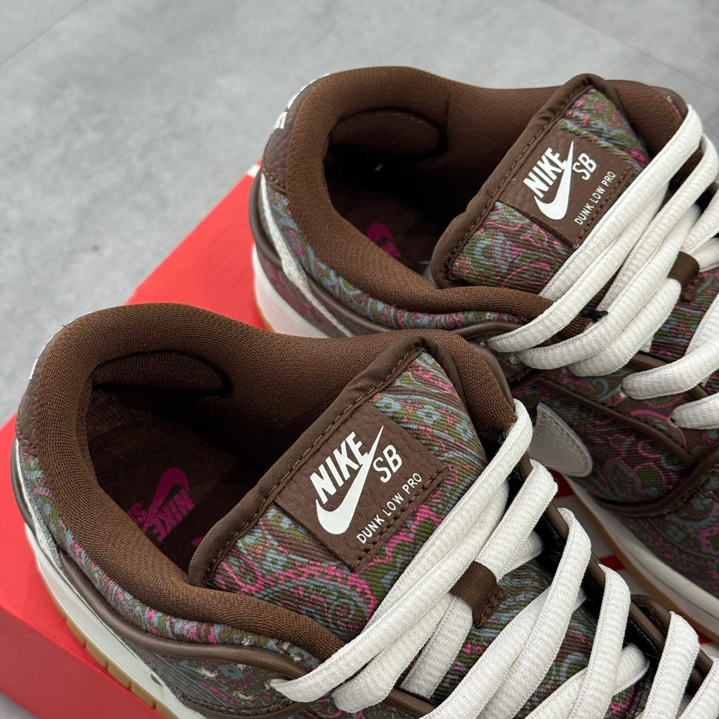 Nike SB Dunk Low Pro Paisley Brown (40.5) - Usado