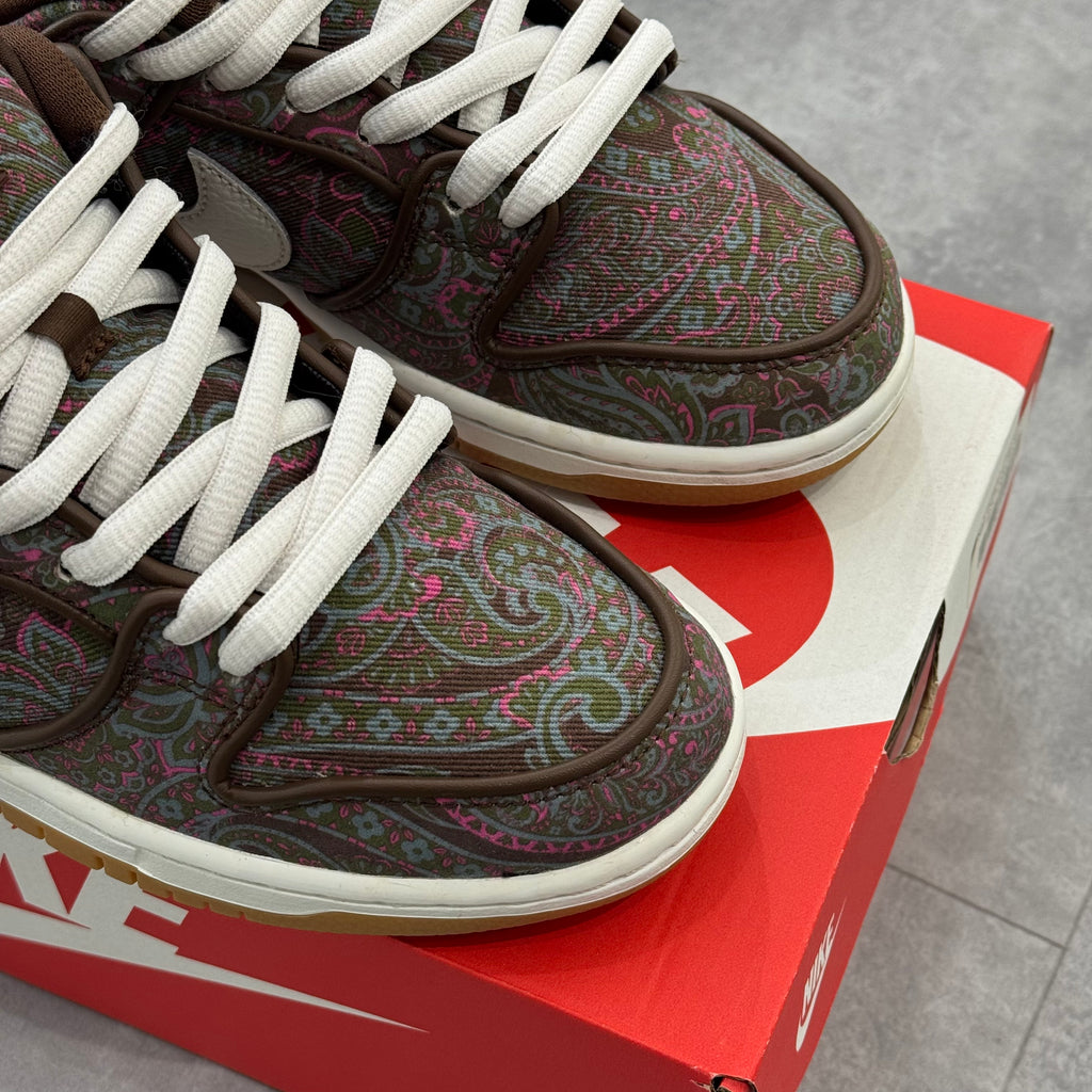 Nike SB Dunk Low Pro Paisley Brown (40.5) - Usado