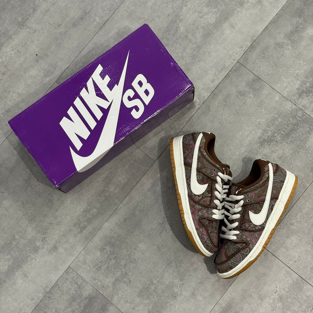 Nike SB Dunk Low Pro Paisley Brown (40) - Usado
