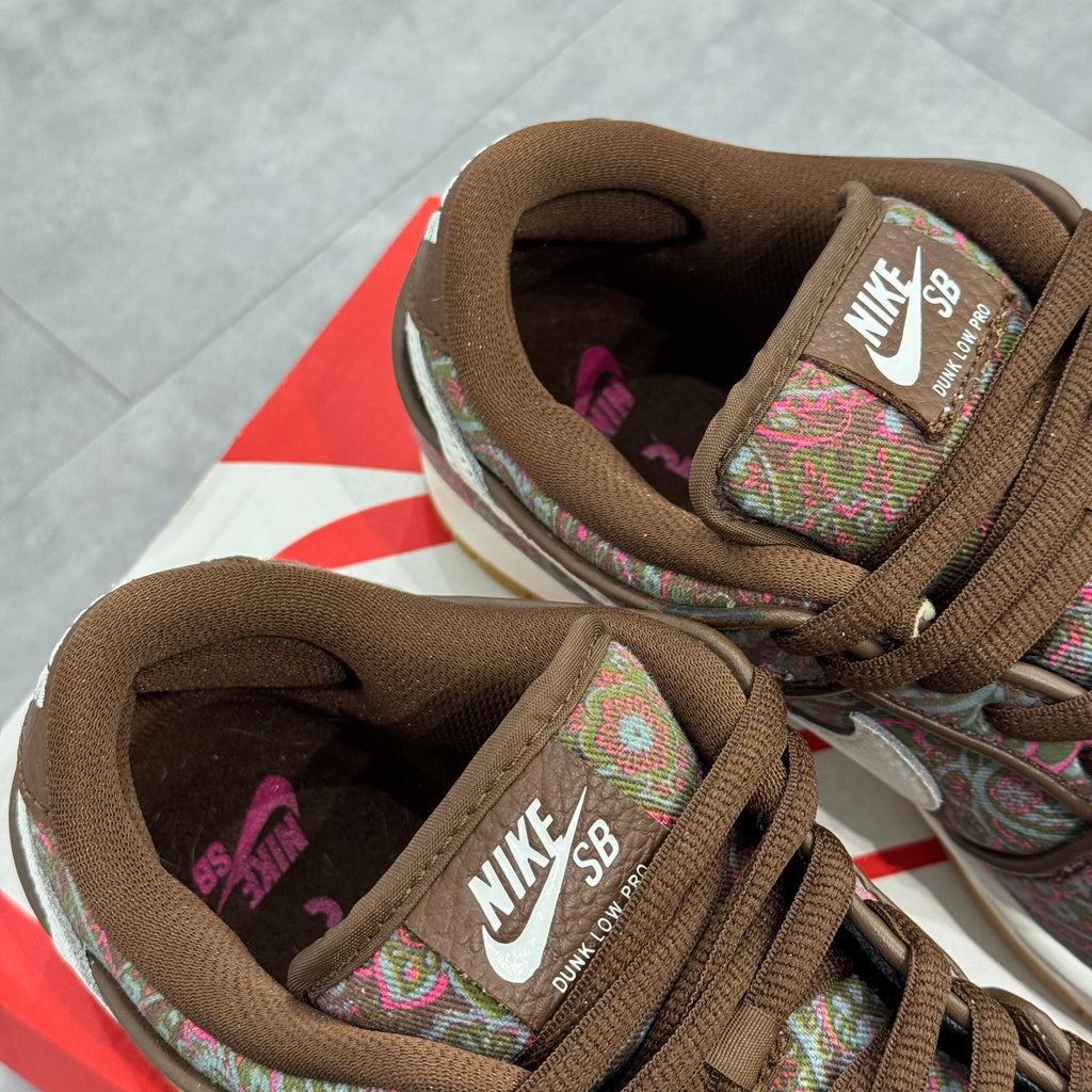Nike SB Dunk Low Pro Paisley Brown (40) - Usado