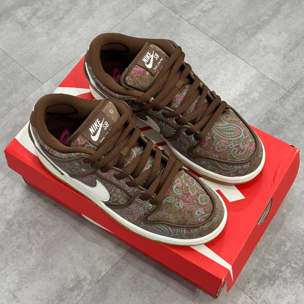 Nike SB Dunk Low Pro Paisley Brown (40) - Usado