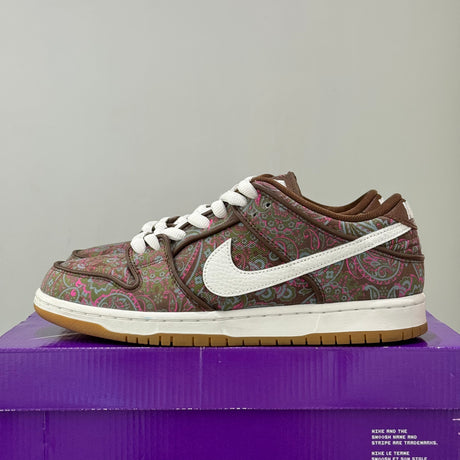 Nike SB Dunk Low Pro Paisley Brown (42) - Usado  – sneaker autêntico da CollectKicks