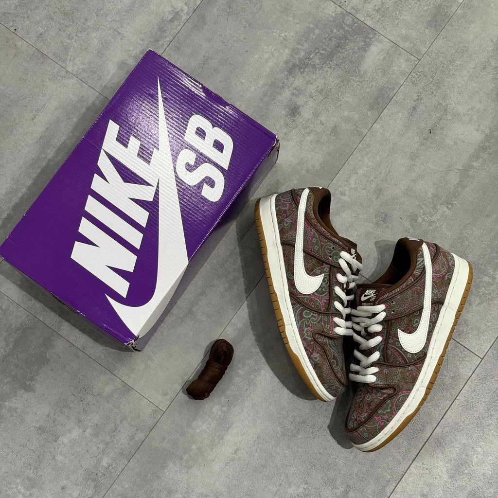 Nike SB Dunk Low Pro Paisley Brown (42) - Usado
