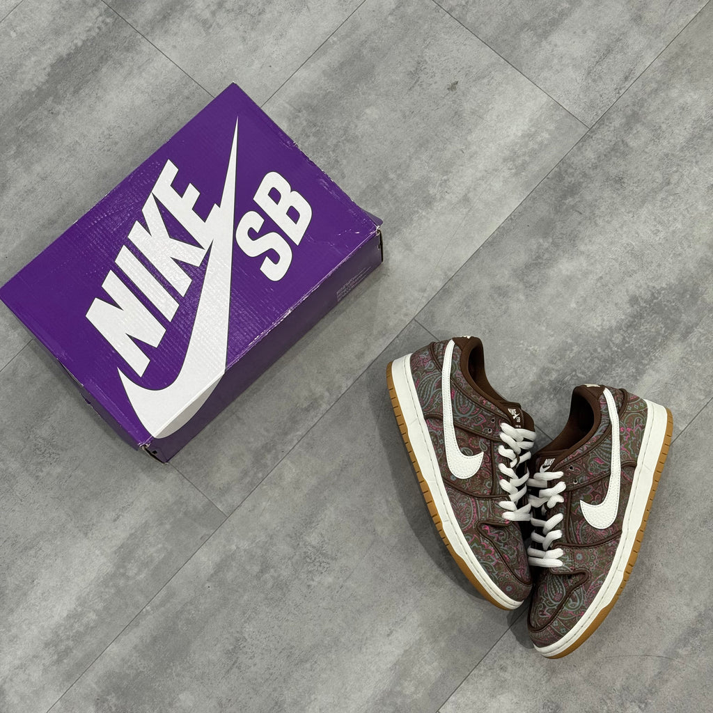 Nike SB Dunk Low Pro Paisley Brown (43) - Usado