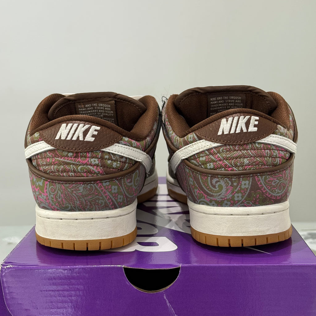 Nike SB Dunk Low Pro Paisley Brown (44.5) - Usado