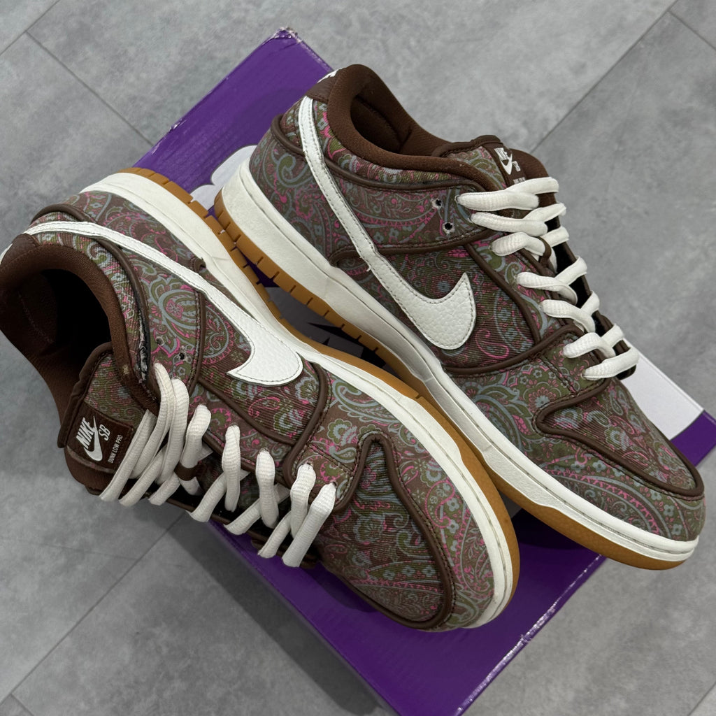 Nike SB Dunk Low Pro Paisley Brown (44.5) - Usado