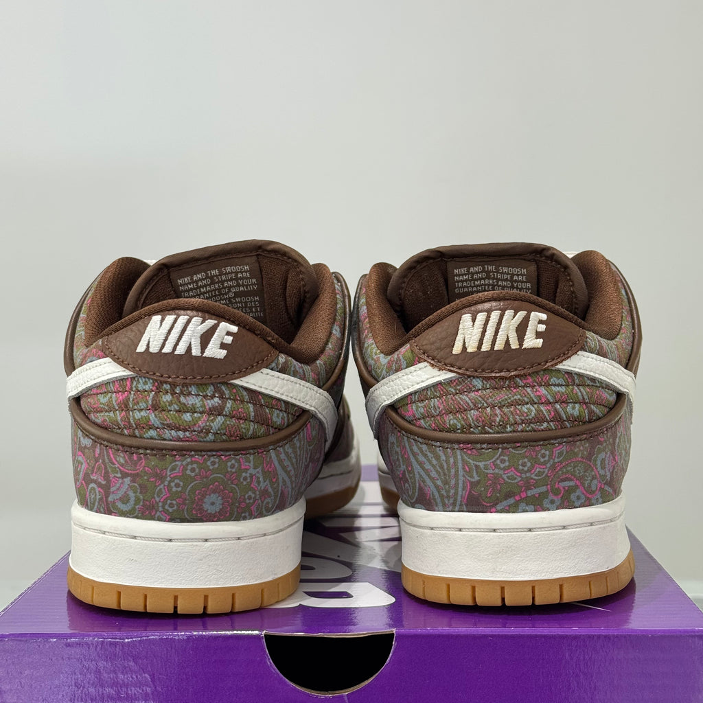 Nike SB Dunk Low Pro Paisley Brown (44.5) - Usado