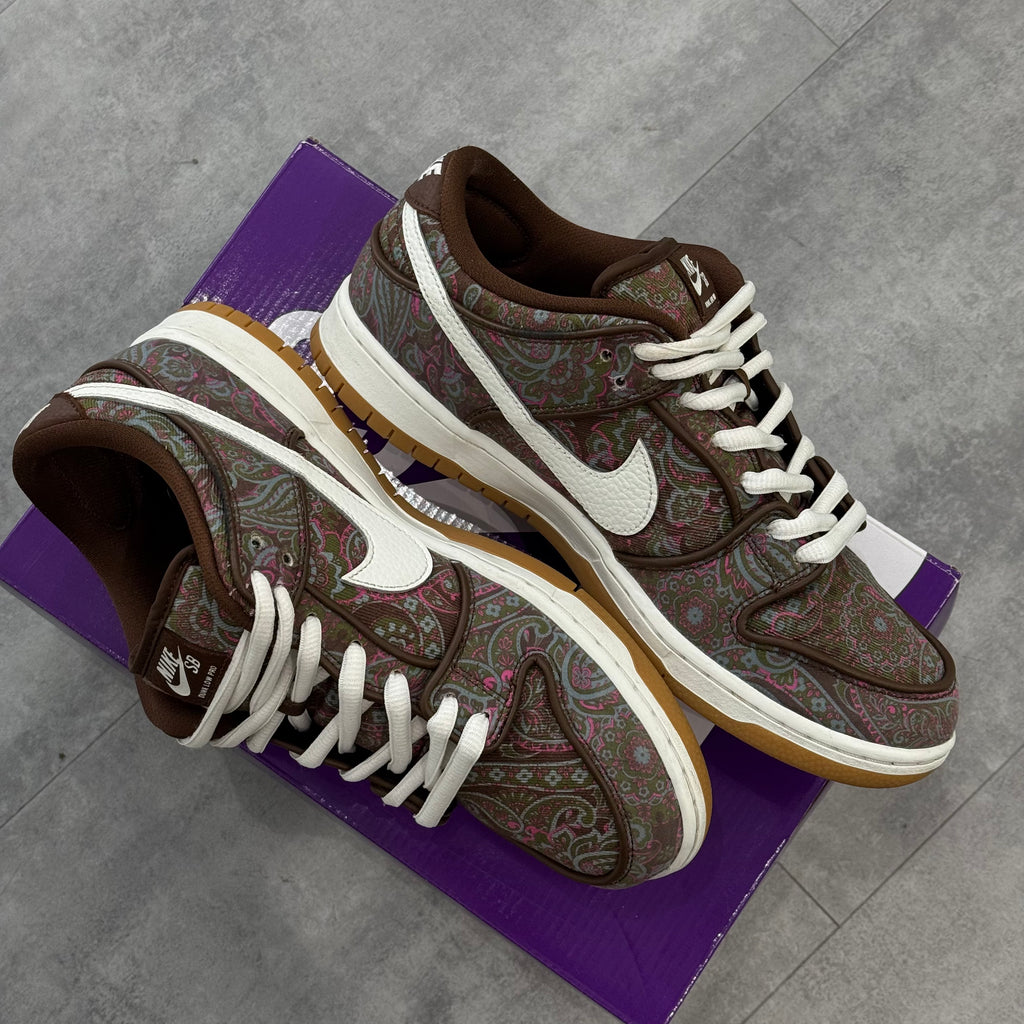 Nike SB Dunk Low Pro Paisley Brown (44.5) - Usado