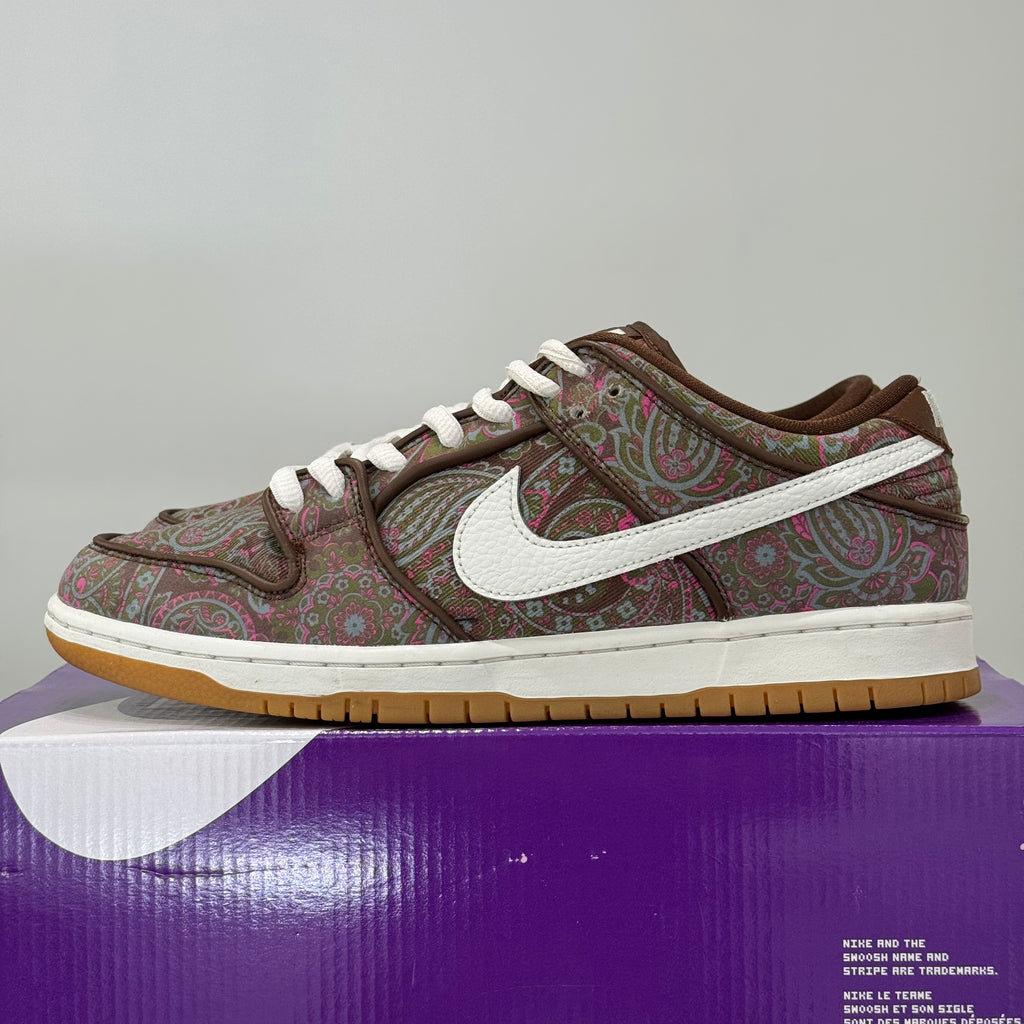Nike SB Dunk Low Pro Paisley Brown (44.5) - Usado