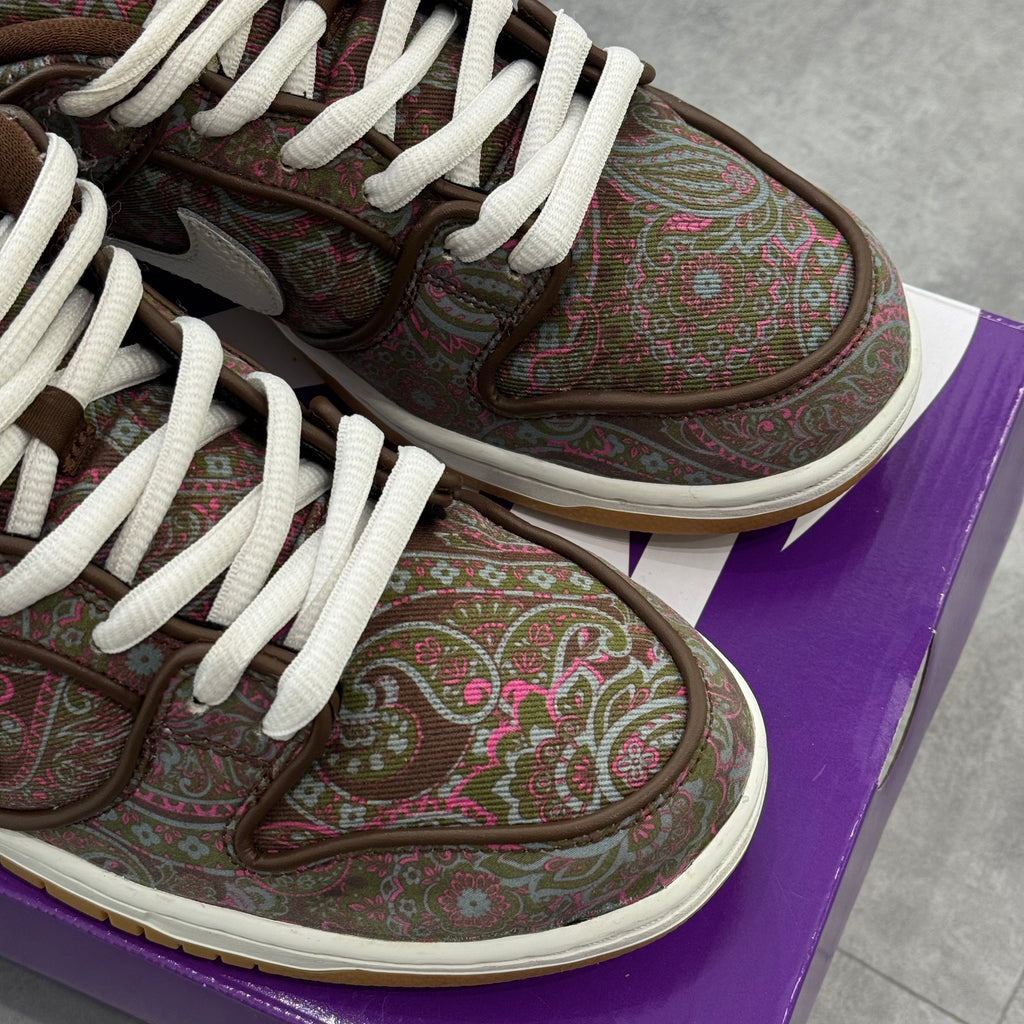Nike SB Dunk Low Pro Paisley Brown (44.5) - Usado
