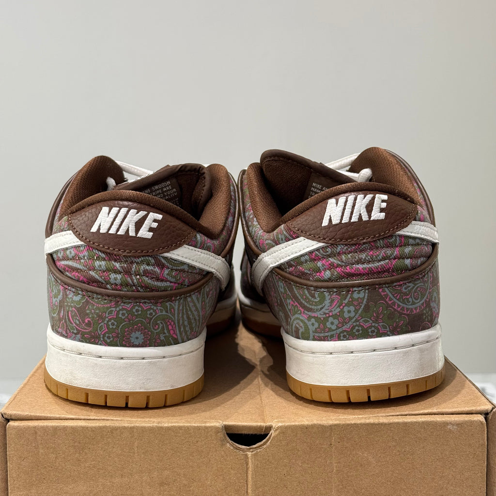 Nike SB Dunk Low Pro Paisley Brown (45.5) - Usado