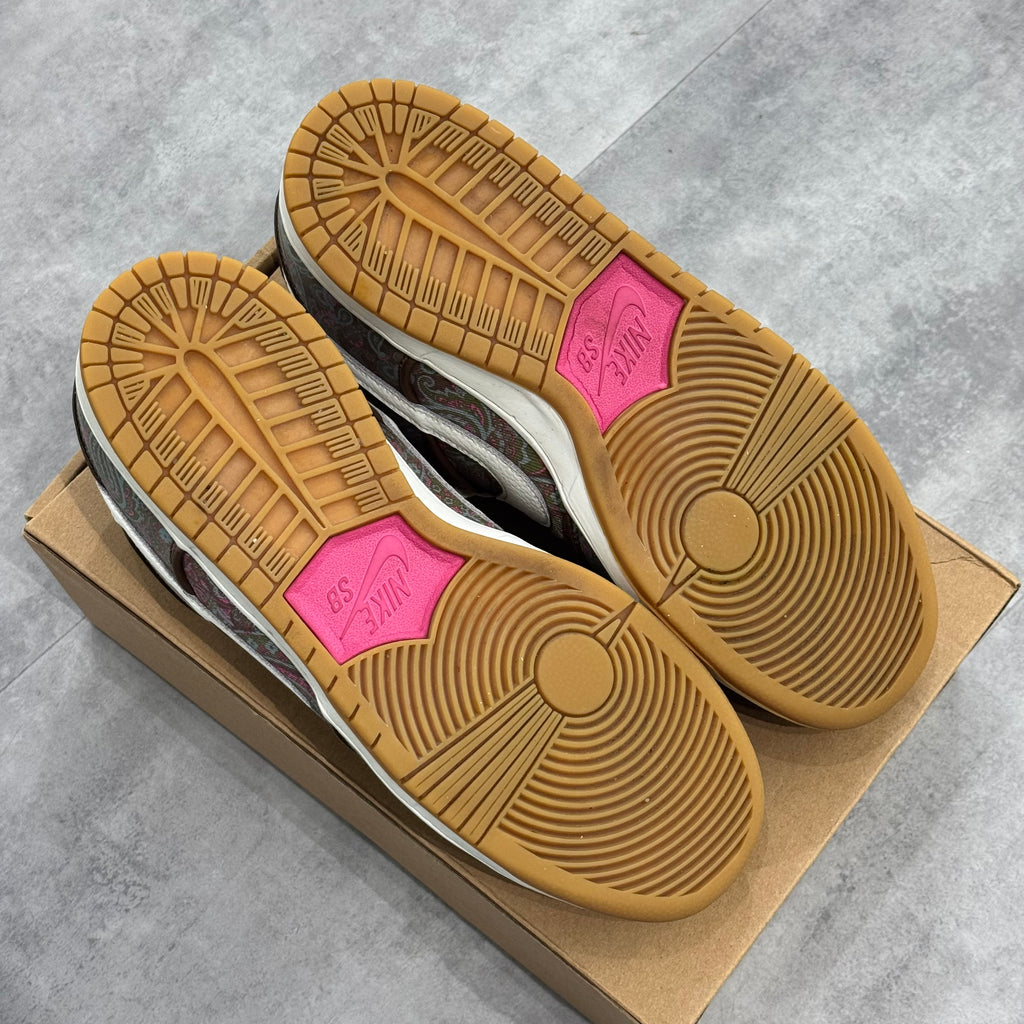 Nike SB Dunk Low Pro Paisley Brown (45.5) - Usado