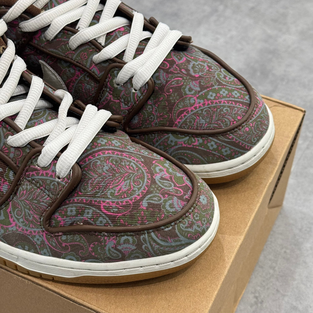 Nike SB Dunk Low Pro Paisley Brown (45.5) - Usado