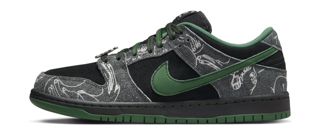 Nike SB Dunk Low There Skateboards - SKU: HF7743-001 - lateral