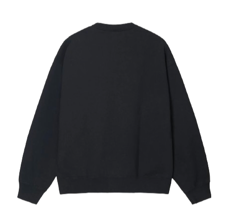 Nike x Stussy Crew Fleece Black back