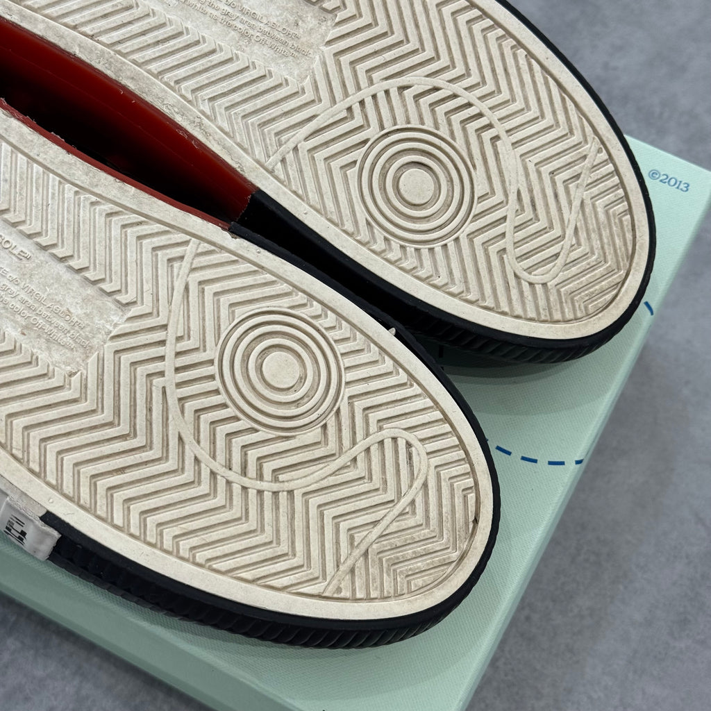 Off-White Logo Patch Low Top Black - SKU: OMIA085E20FAB0011001