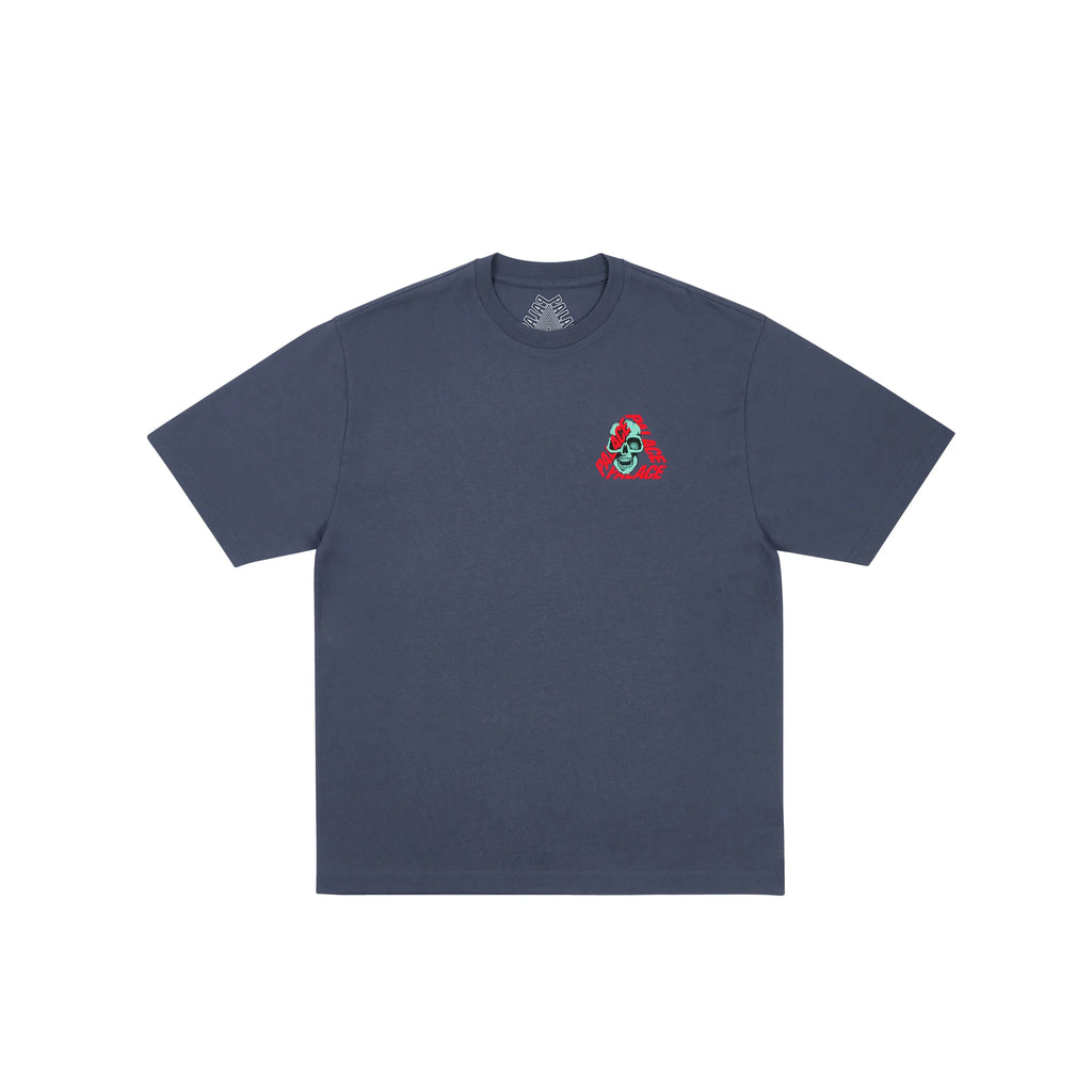 Palace P3 Skull T-shirt Navy