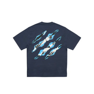 Palace Ripped Tri T-shirt Navy