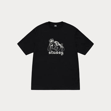Stüssy Bulldog Tee Black