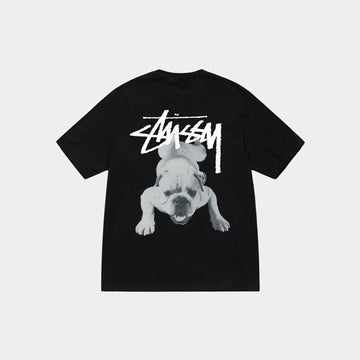Stüssy Stock Dog Tee Black