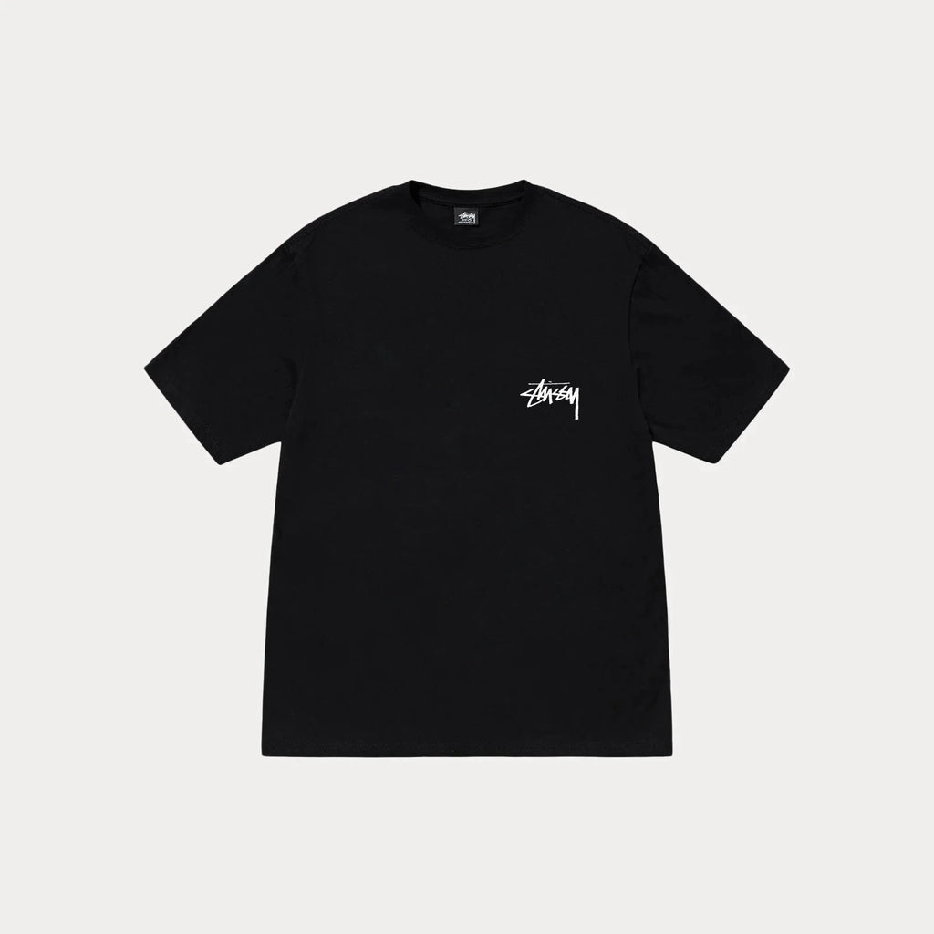 Stüssy Stock Dog Tee Black