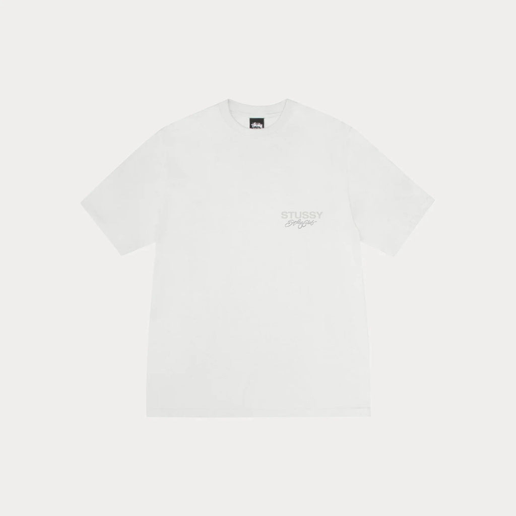 Stüssy Surf Club Pigment Dyed Tee Natural