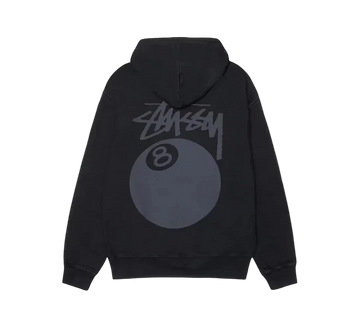 Stüssy 8 Ball Pigment Dyed Hoodie ´Black´