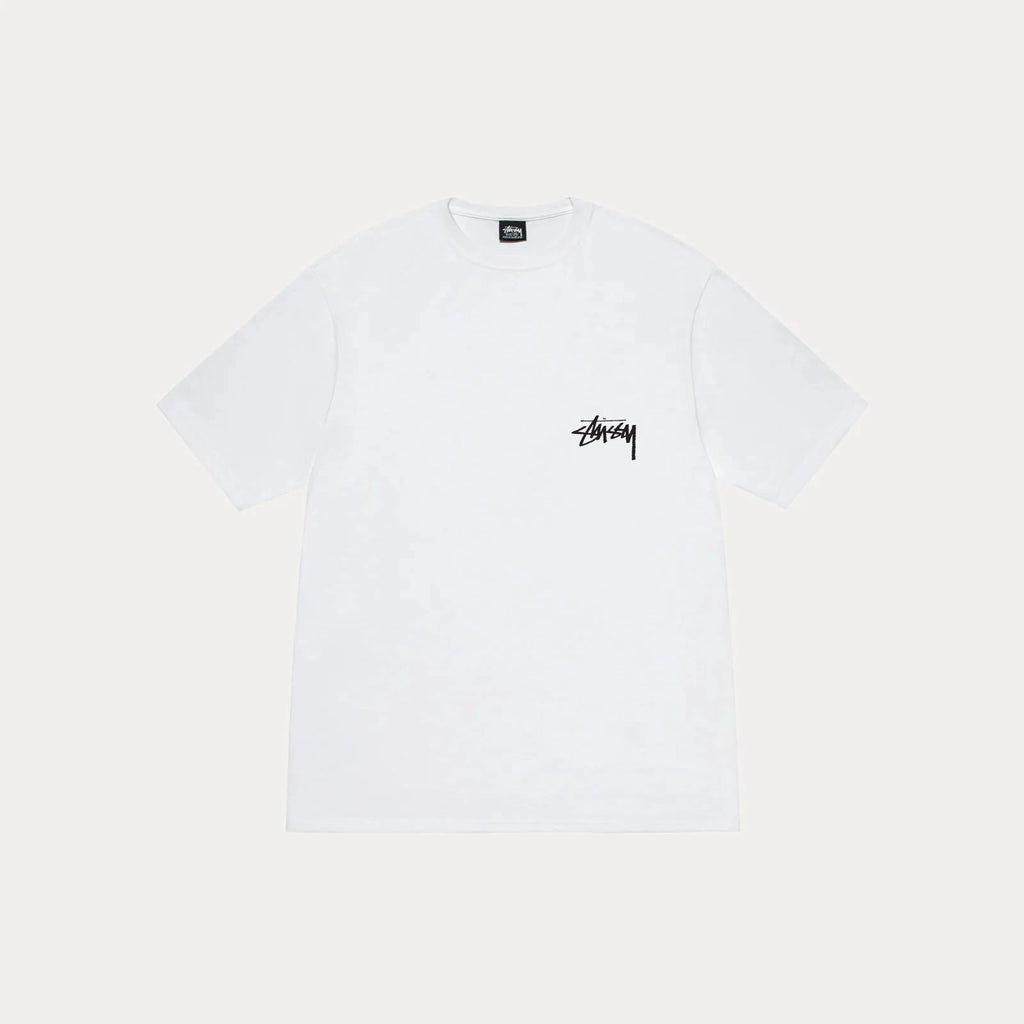 Stüssy Stock Dog Tee White