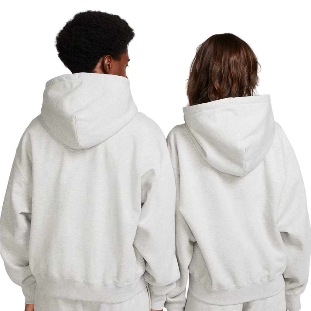 Stüssy x Nike Full-Zip Fleece Hoodie ´Grey Heather´