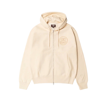 Stüssy x Wales Bonner Fleece Zip Hoodie ´Ivory´