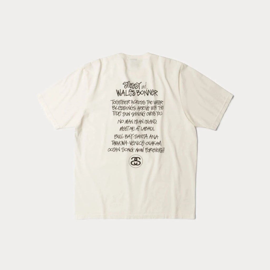 Stüssy x Wales Bonner Ocean Song Tee Ivory